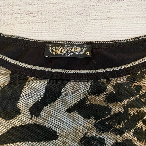 Cheetah print top - Picture 4 of 6